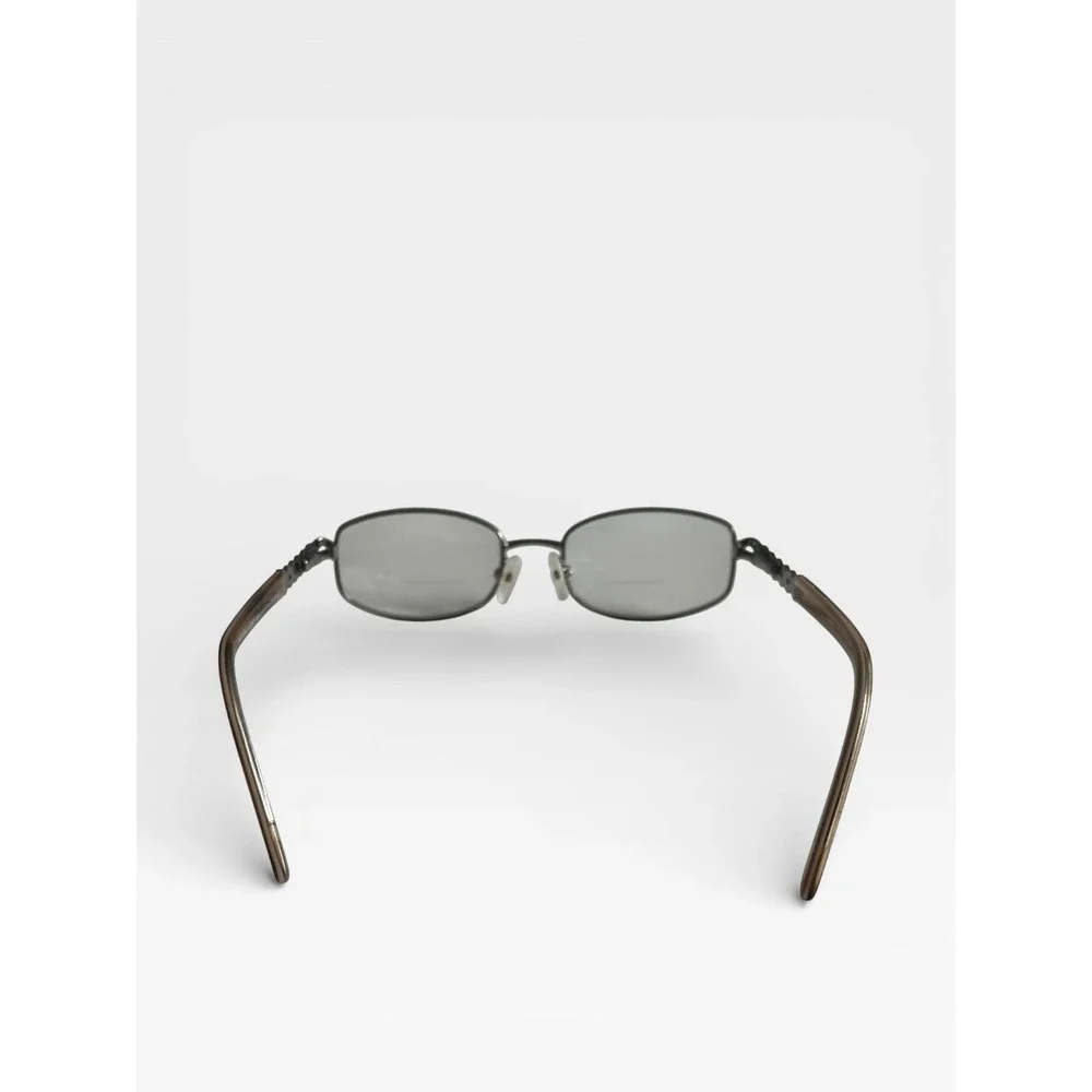 Genevie Boutique Modern Aubrey Brown‎ Oval Eyeglasses Braided 51-18-135 Frames